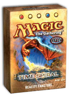 Mazo Magic 60 Cartas Reality Fracture Time Spiral en Ingles 1