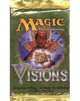 Sobre de 15 Cartas Magic Visions en idioma Ingles