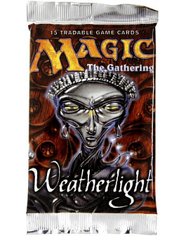 Sobre de 15 Cartas Magic Weatherlight en idioma Ingles
