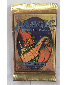 Sobre De 15 Cartas Magic Quinta Edicion 5th Edition en idioma Ingles