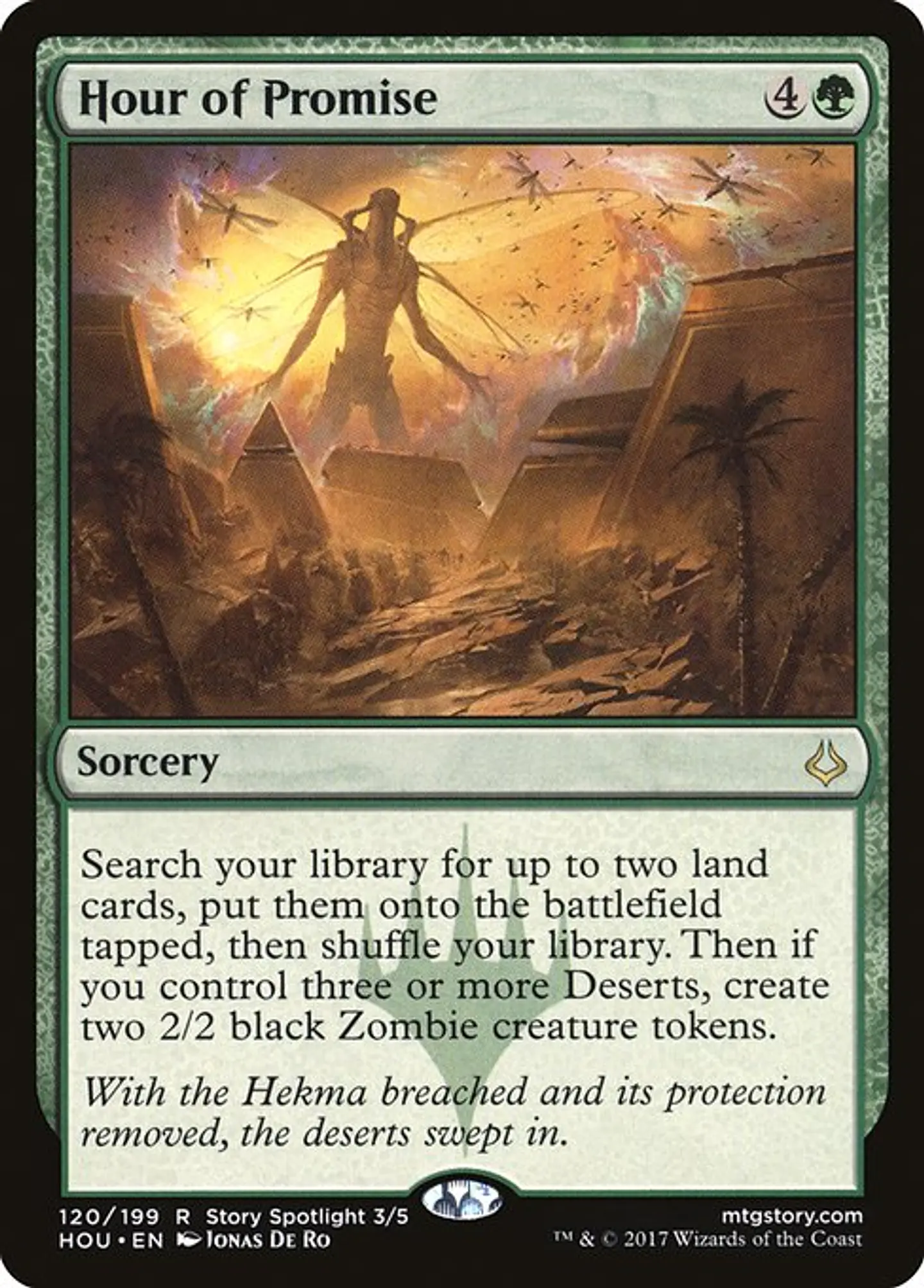 Carta Magic - Hour of Promise - Idioma: Español - Edicion: Hour of Devastation 1