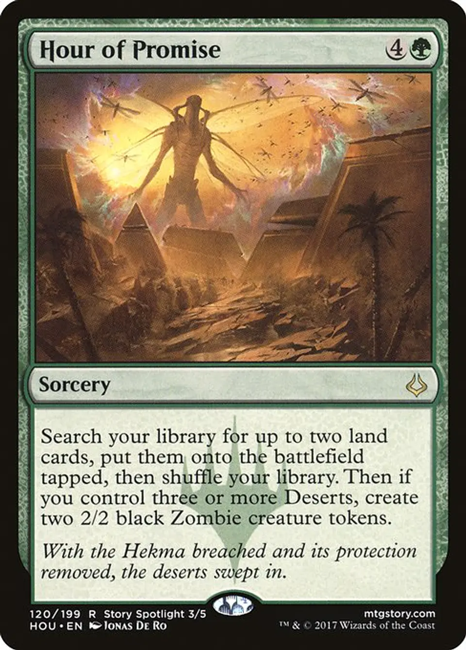 Carta Magic - Hour of Promise - Idioma: Español - Edicion: Hour of Devastation 1