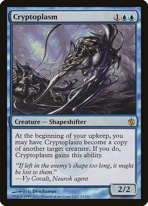 Carta Magic - Cryptoplasm - Idioma: Ingles - Edicion: Mirrodin Besieged