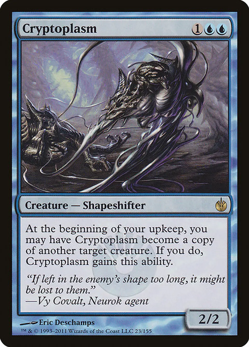 Carta Magic - Cryptoplasm - Idioma: Ingles - Edicion: Mirrodin Besieged 1