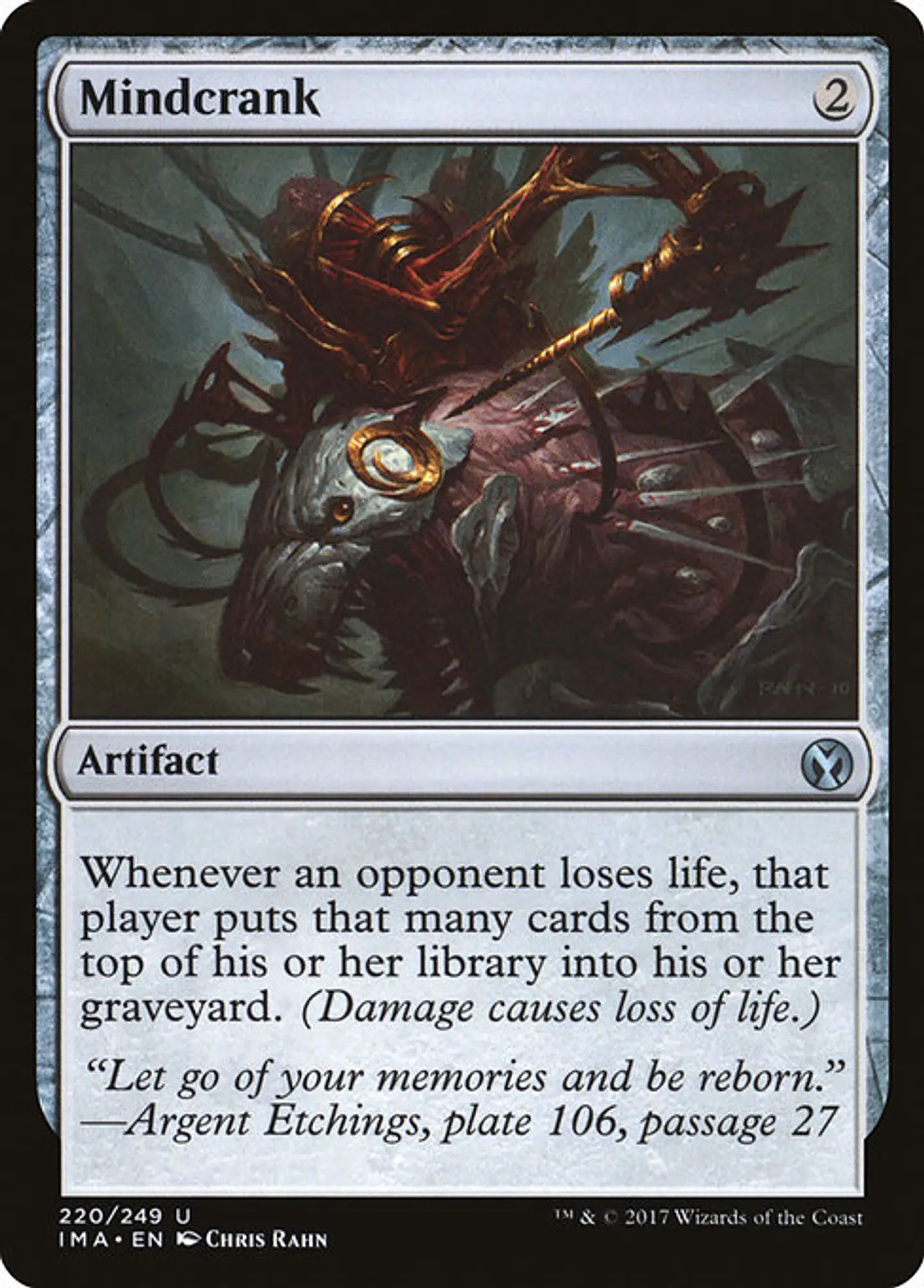 Carta Magic - Mindcrank - Idioma: Ingles - Edicion: Iconic Masters 1