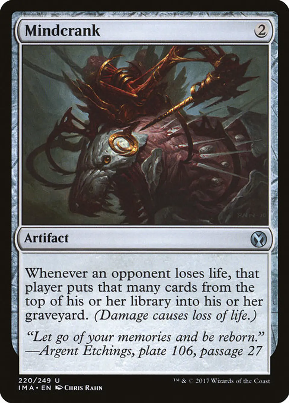 Carta Magic - Mindcrank - Idioma: Ingles - Edicion: Iconic Masters 1