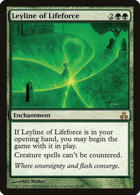Carta Magic - Leyline of Lifeforce - Idioma: Ingles - Edicion: Guildpact
