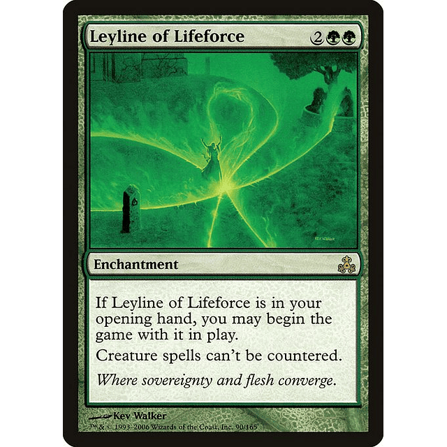 Carta Magic - Leyline of Lifeforce - Idioma: Ingles - Edicion: Guildpact