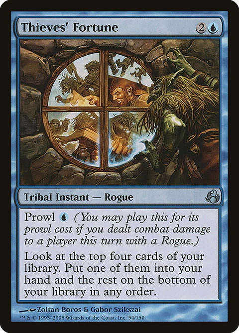 Carta Magic - FOIL Thieves' Fortune - Idioma: Ingles - Edicion: Morningtide