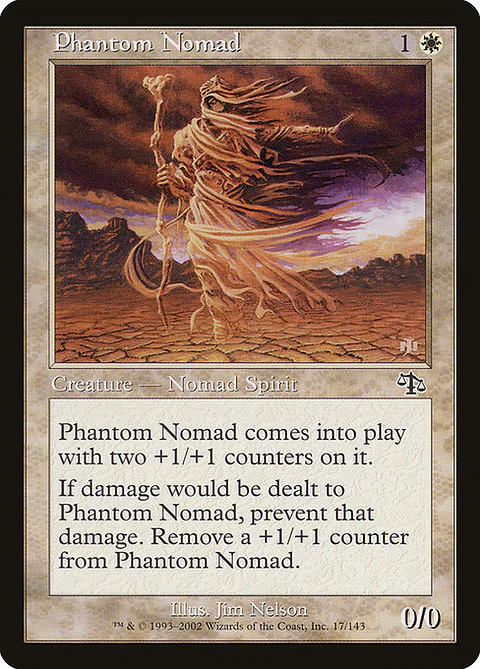 Carta Magic - FOIL Phantom Nomad - Idioma: Ingles - Edicion: Judgment