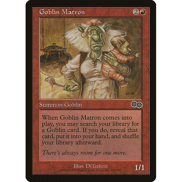 Carta Magic - Goblin Matron - Idioma: Ingles - Edicion: Urza's Saga