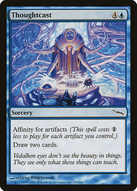 Carta Magic - Thoughtcast - Idioma: Ingles - Edicion: Mirrodin