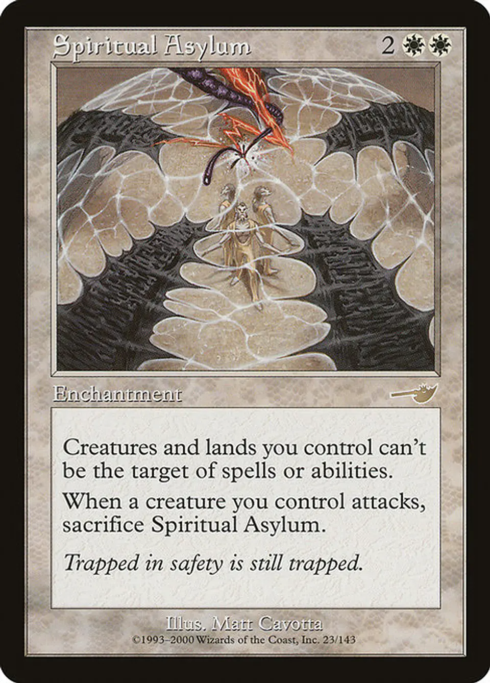 Carta Magic - Spiritual Asylum - Idioma: Español - Edicion: Nemesis 1