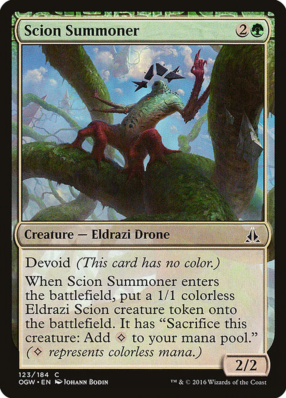 Carta Magic - FOIL Scion Summoner - Idioma: Ingles - Edicion: Oath of the Gatewatch 1
