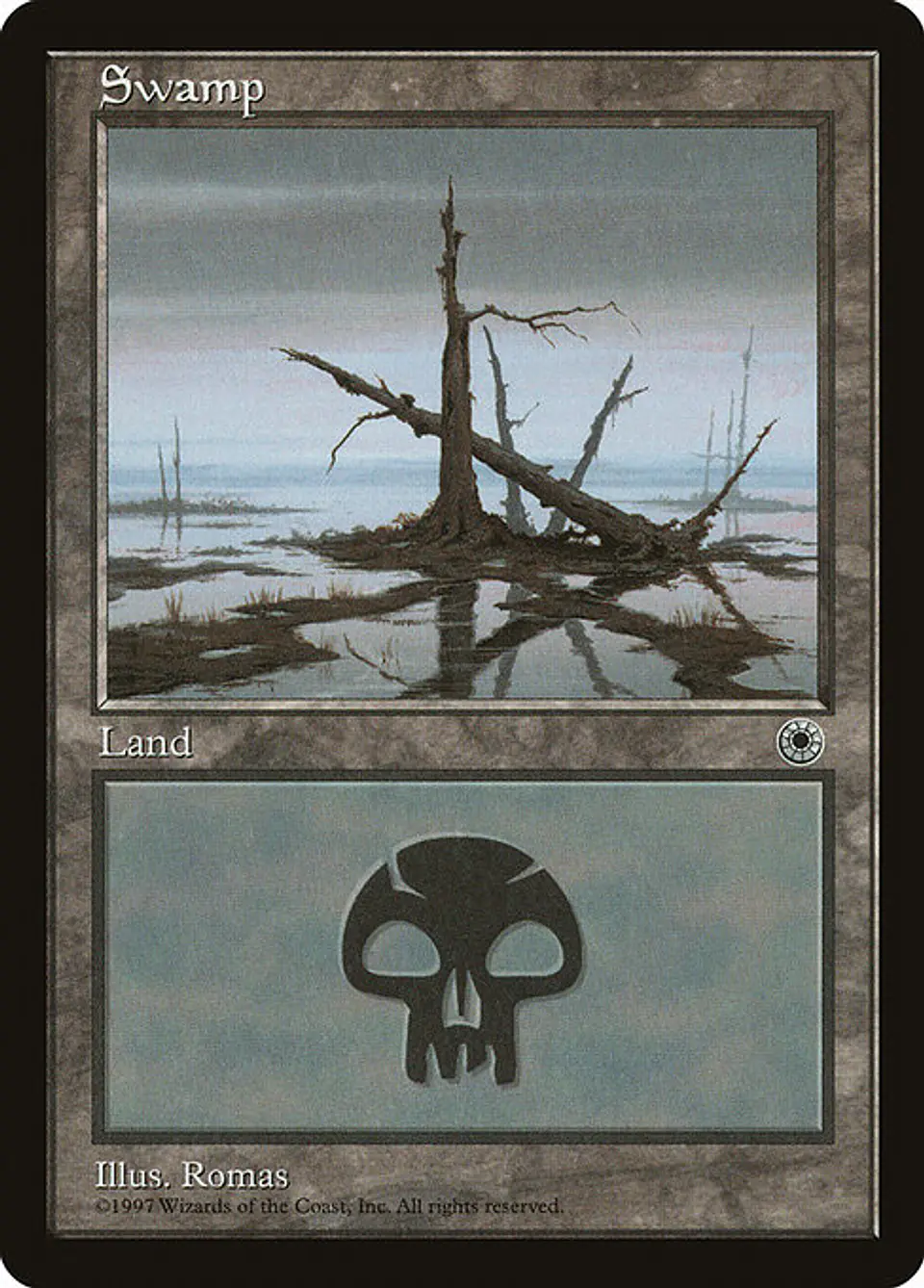 Carta Magic - Swamp - Idioma: Español - Edicion: Portal 1