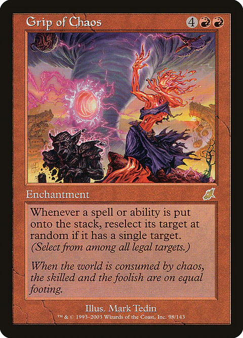 Carta Magic - Grip of Chaos - Idioma: Ingles - Edicion: Scourge