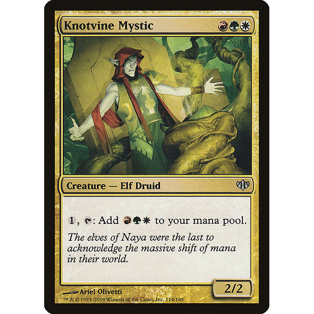 Carta Magic - FOIL Knotvine Mystic - Idioma: Ingles - Edicion: Conflux