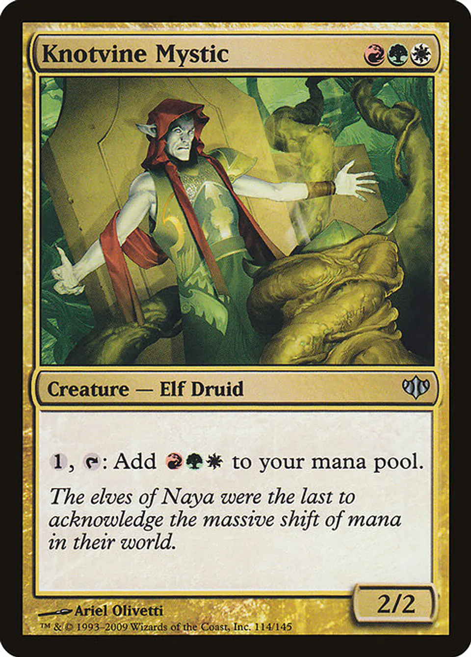 Carta Magic - FOIL Knotvine Mystic - Idioma: Ingles - Edicion: Conflux 1