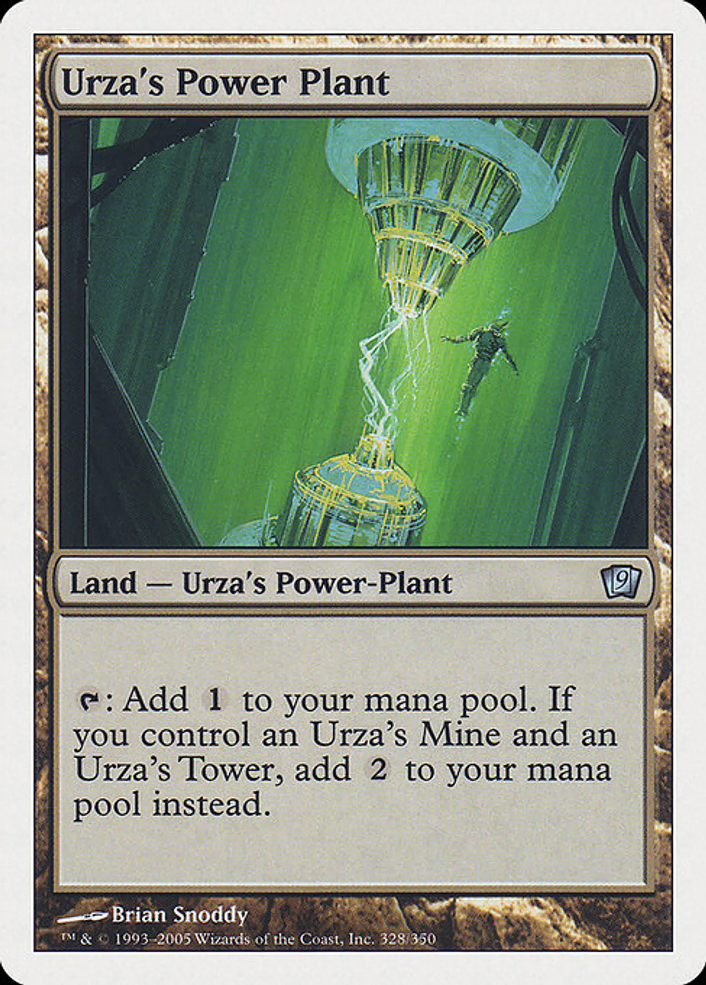 Carta Magic - Urza's Power Plant - Idioma: Ingles - Edicion: Ninth Edition 1