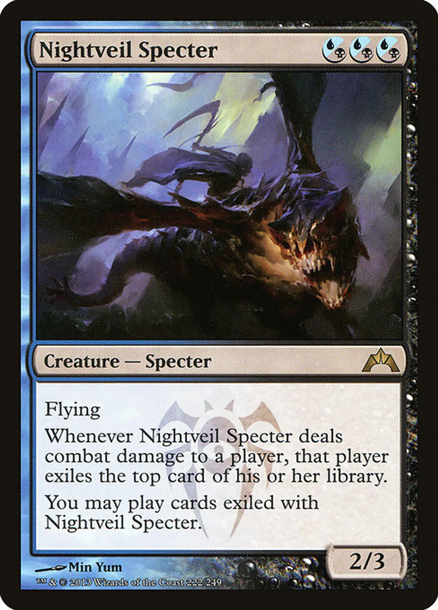 Carta Magic - Nightveil Specter - Idioma: Ingles - Edicion: Gatecrash 1