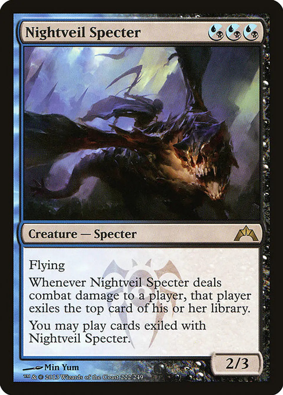 Carta Magic - Nightveil Specter - Idioma: Ingles - Edicion: Gatecrash 1
