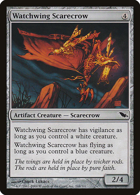 Carta Magic - FOIL Watchwing Scarecrow - Idioma: Español - Edicion: Shadowmoor
