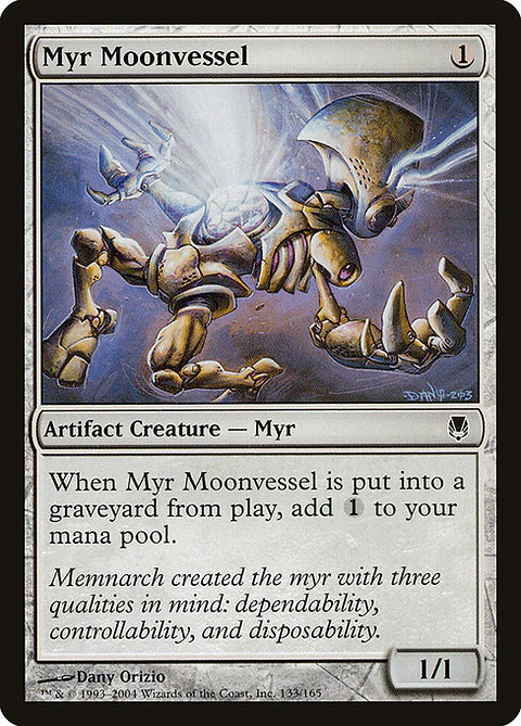 Carta Magic - FOIL Myr Moonvessel - Idioma: Ingles - Edicion: Darksteel