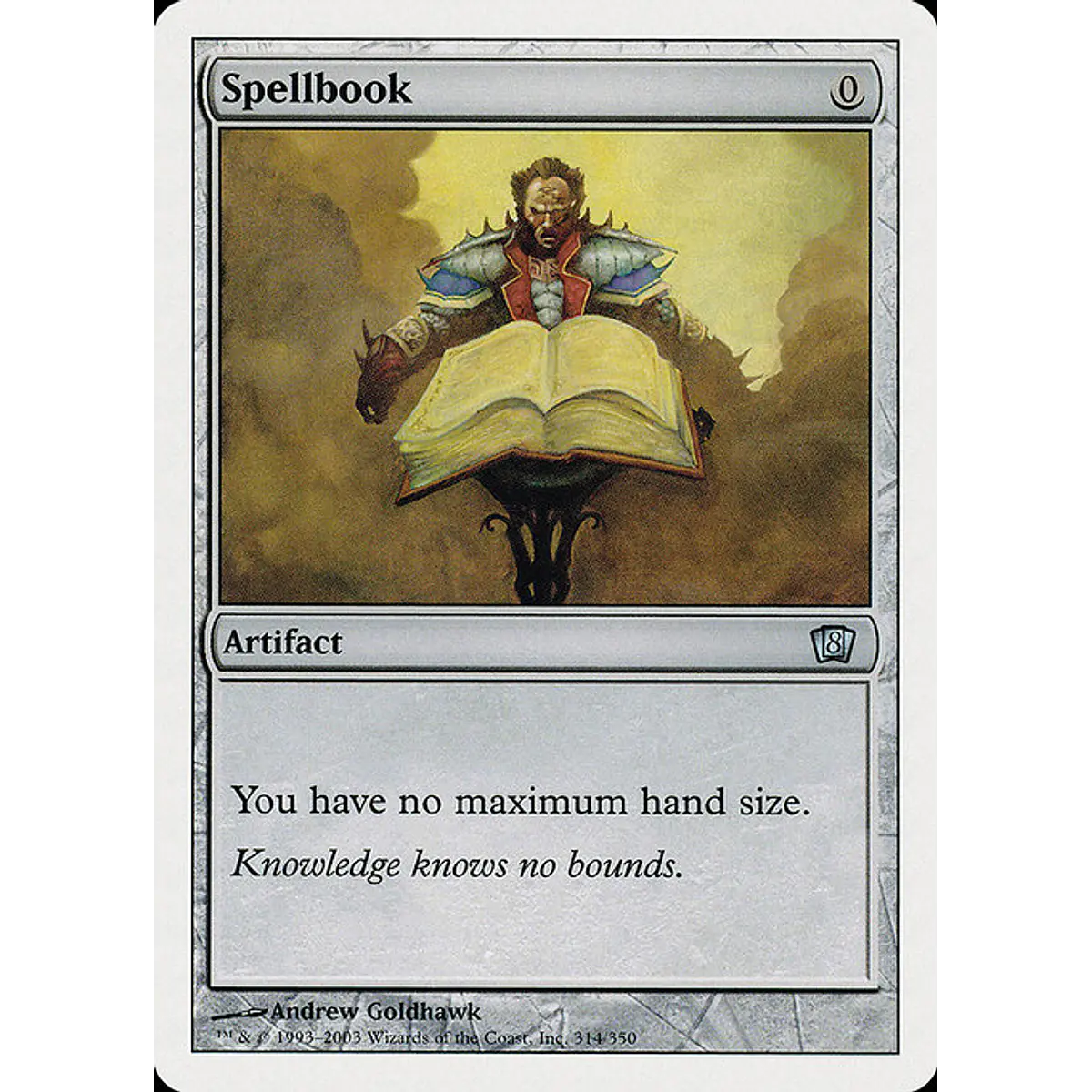 Magic The Gathering – Carta Singola: Spellbook (Libro Degli Incantesimi) – Settima Edizione – Non Comune – MTG