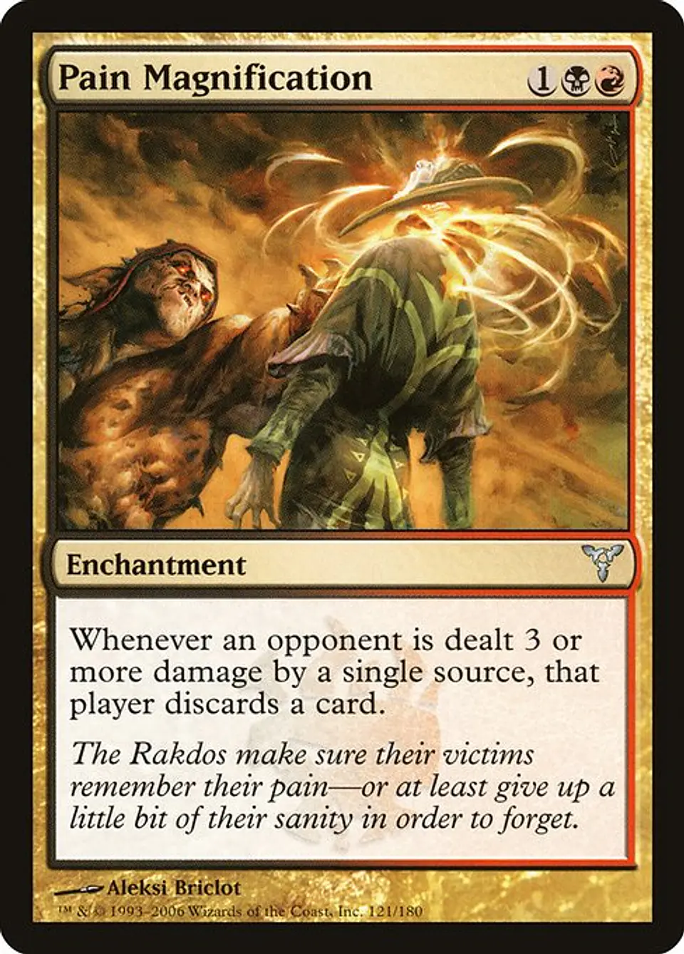 Carta Magic - Pain Magnification - Idioma: Ingles - Edicion: Dissension 1
