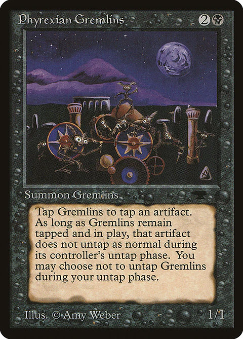 Carta Magic - Phyrexian Gremlins - Idioma: Ingles - Edicion: Antiquities