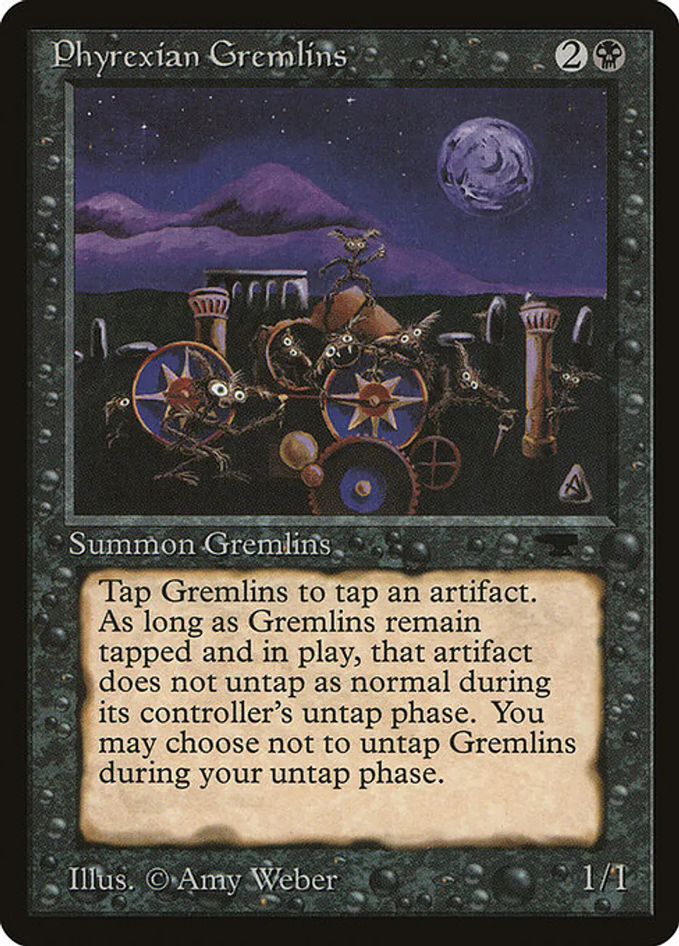 Carta Magic - Phyrexian Gremlins - Idioma: Ingles - Edicion: Antiquities 1