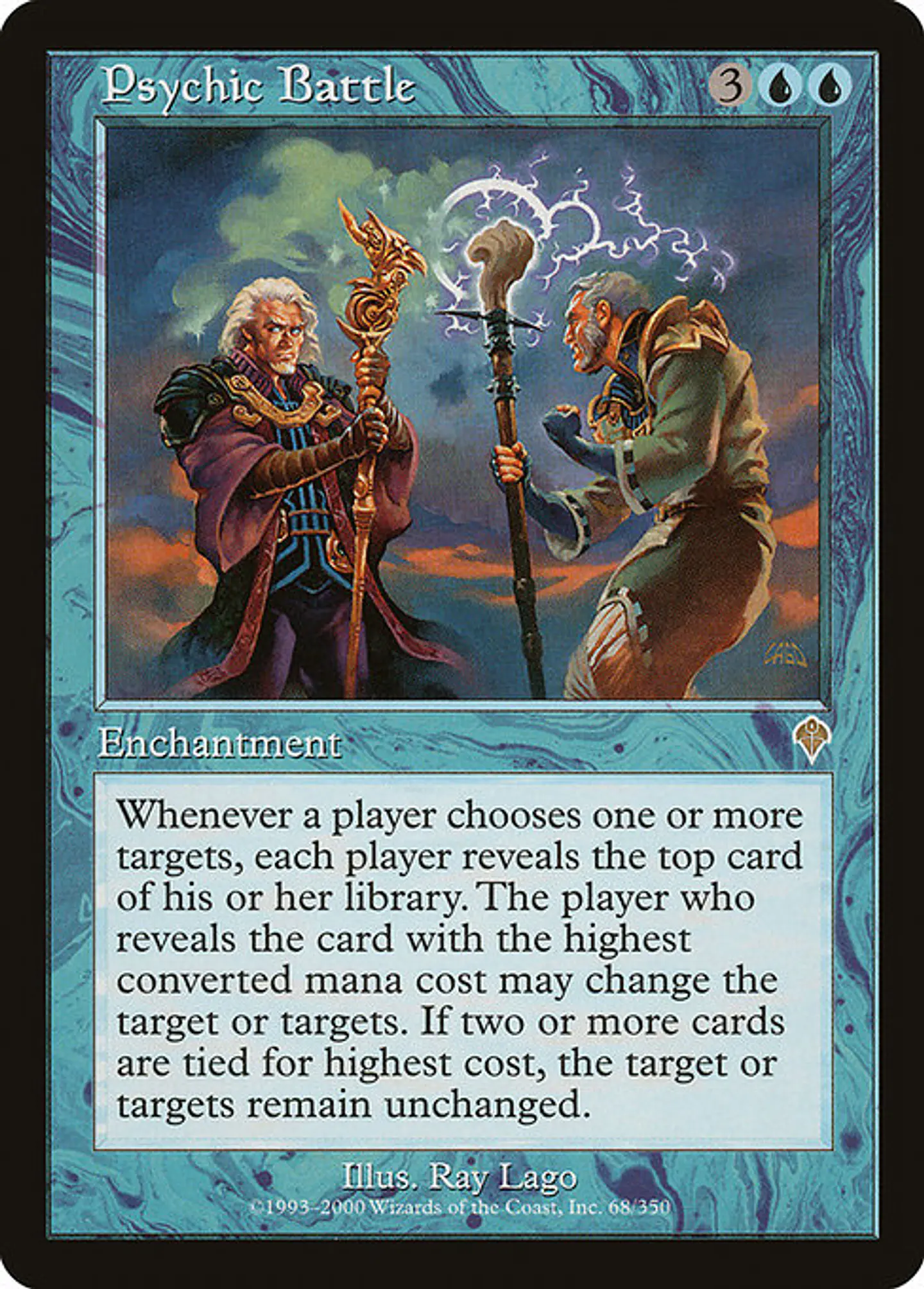 Carta Magic - Psychic Battle - Idioma: Español - Edicion: Invasion 1