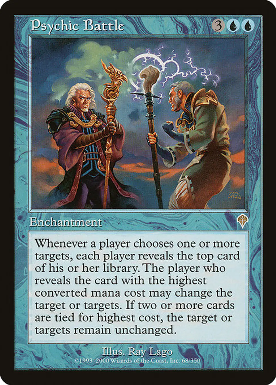 Carta Magic - Psychic Battle - Idioma: Español - Edicion: Invasion 1