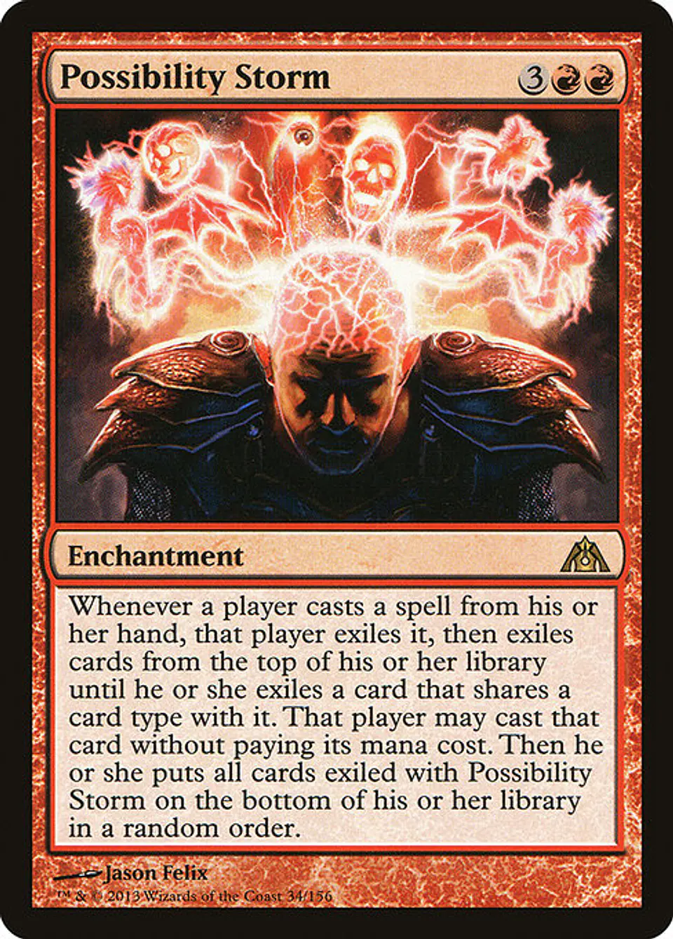 Carta Magic - Possibility Storm - Idioma: Ingles - Edicion: Dragon's Maze 1