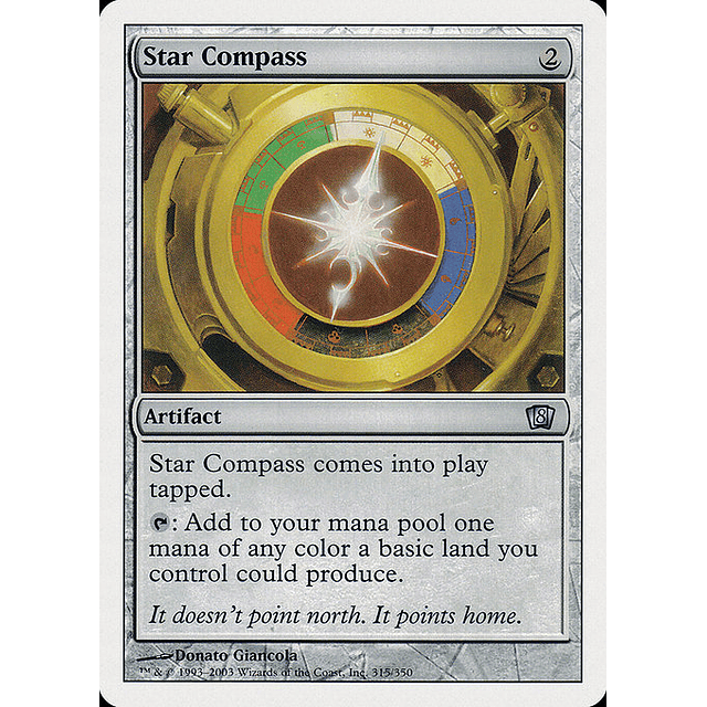 Carta Magic - Star Compass - Idioma: Ingles - Edicion: Eighth Edition