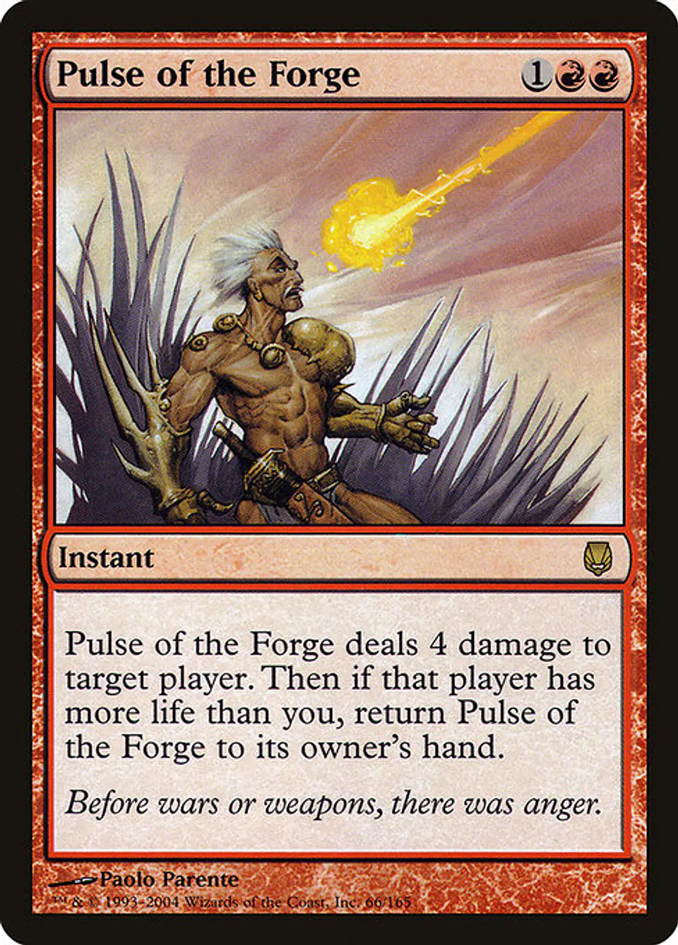 Carta Magic - FOIL Pulse of the Forge - Idioma: Ingles - Edicion: Darksteel 1
