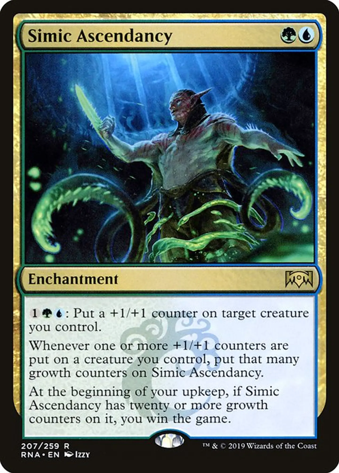 Carta Magic - Simic Ascendancy - Idioma: Español - Edicion: Ravnica Allegiance 1