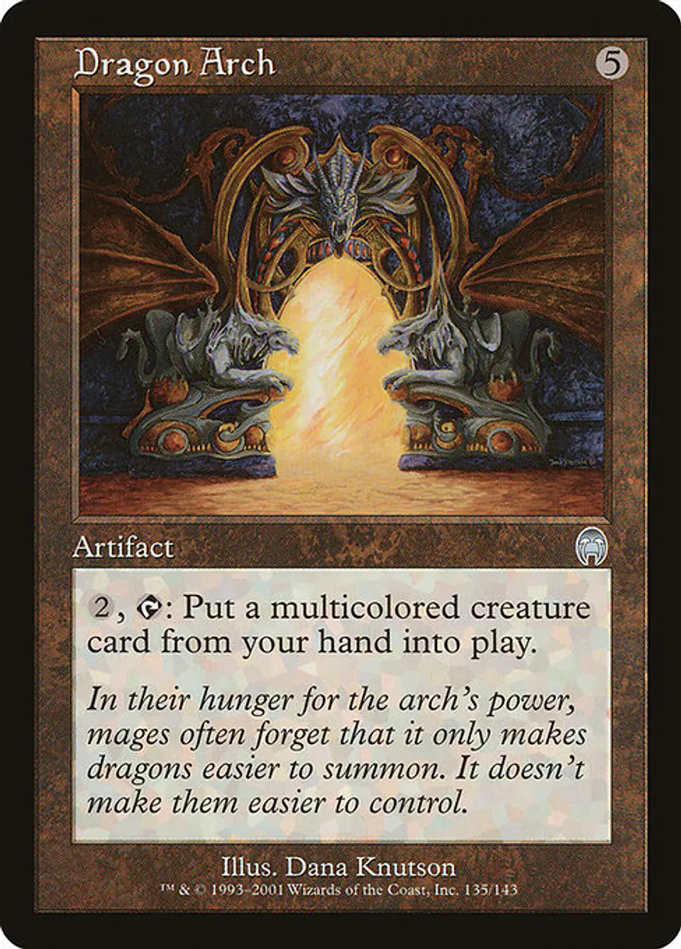 Carta Magic - Dragon Arch - Idioma: Ingles - Edicion: Apocalypse 1