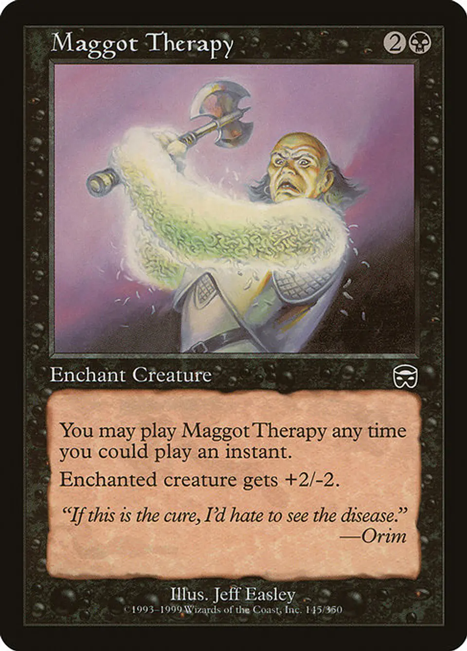 Carta Magic - FOIL Maggot Therapy - Idioma: Español - Edicion: Mercadian Masques 1