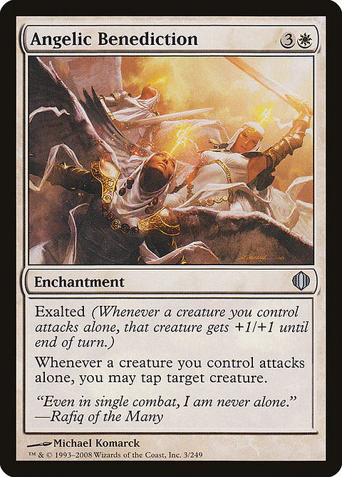 Carta Magic - FOIL Angelic Benediction - Idioma: Ingles - Edicion: Shards of Alara