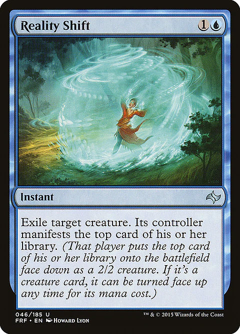 Carta Magic - Reality Shift - Idioma: Español - Edicion: Fate Reforged