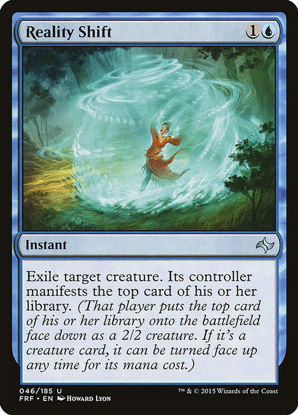 Carta Magic - Reality Shift - Idioma: Español - Edicion: Fate Reforged 1