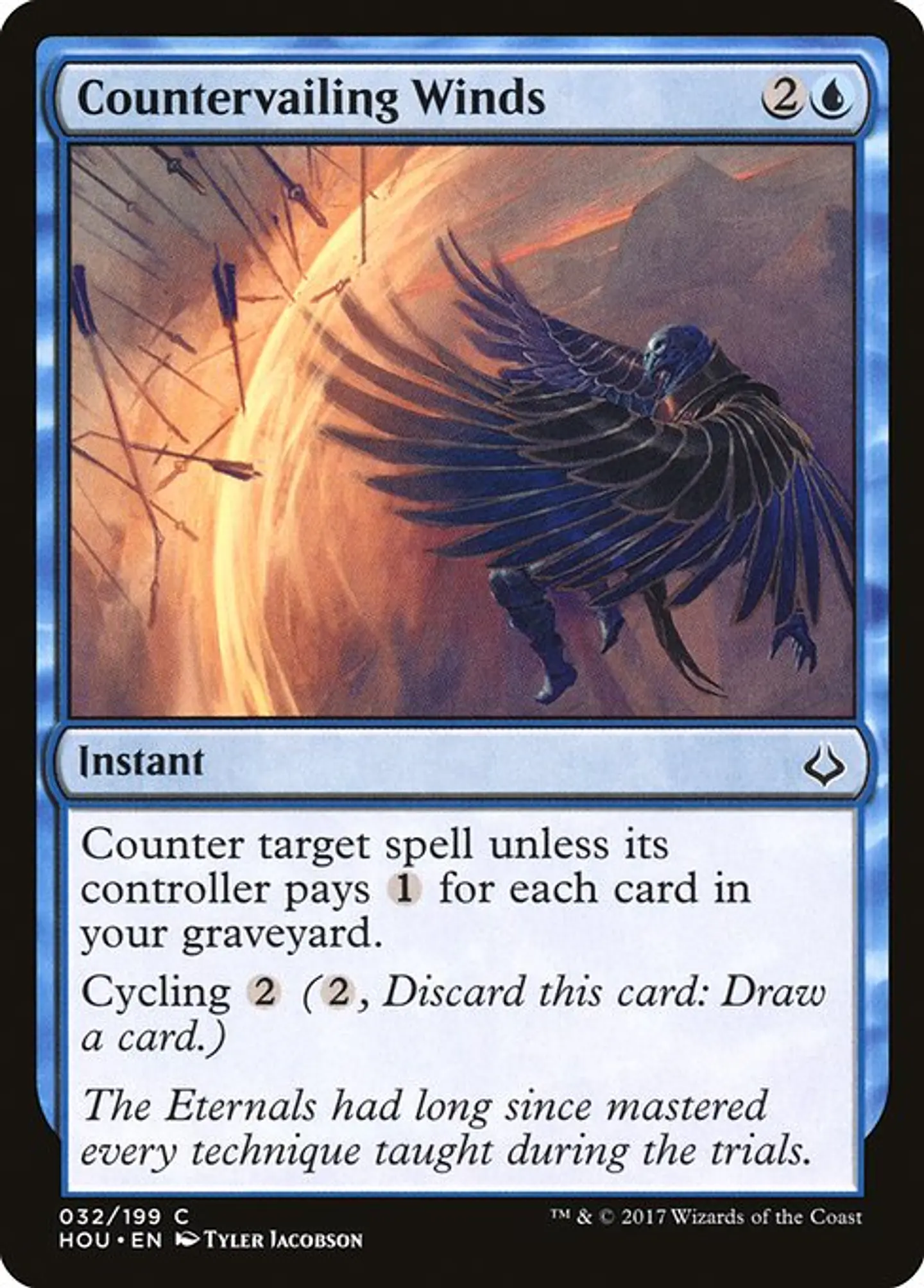 Carta Magic - FOIL Countervailing Winds - Idioma: Español - Edicion: Hour of Devastation 1