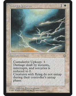 Carta Magic - Energy Storm - Idioma: Ingles - Edicion: Ice Age
