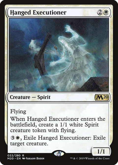 Carta Magic - FOIL Hanged Executioner - Idioma: Ingles - Edicion: Core Set 2020