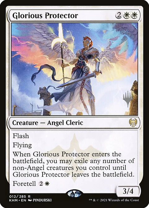 Carta Magic - FOIL Glorious Protector - Idioma: Ingles - Edicion: Kaldheim Promos