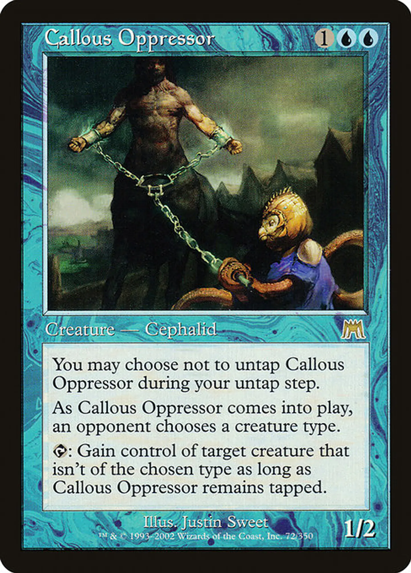 Carta Magic - Callous Oppressor - Idioma: Ingles - Edicion: Onslaught 1