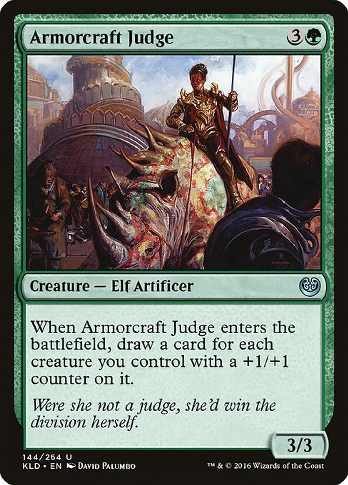 Carta Magic - FOIL Armorcraft Judge - Idioma: Ingles - Edicion: Kaladesh 1
