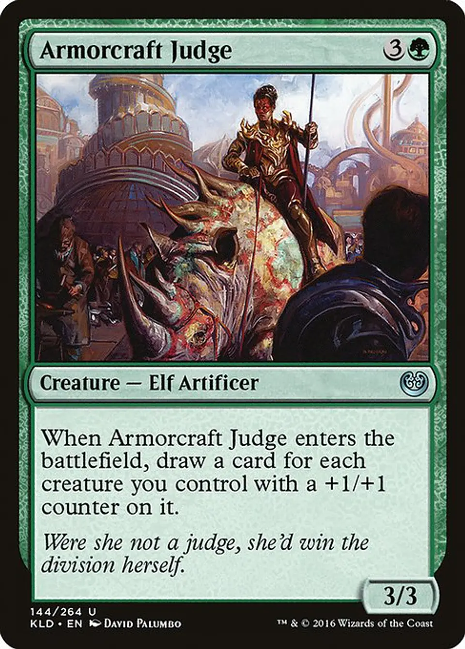 Carta Magic - FOIL Armorcraft Judge - Idioma: Ingles - Edicion: Kaladesh 1