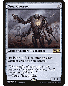 Carta Magic - Steel Overseer - Idioma: Ingles - Edicion: Core Set 2020